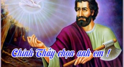 Chính Thầy chọn anh em !