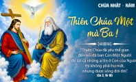 Thiên Chúa Một mà Ba !