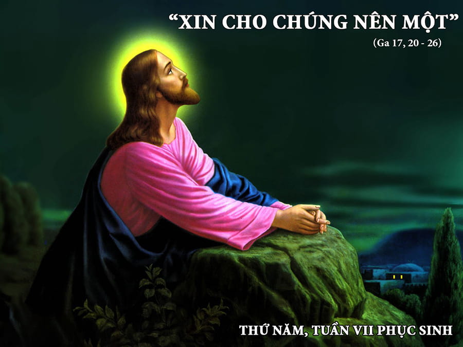 Chúa Giê-su cầu nguyện 