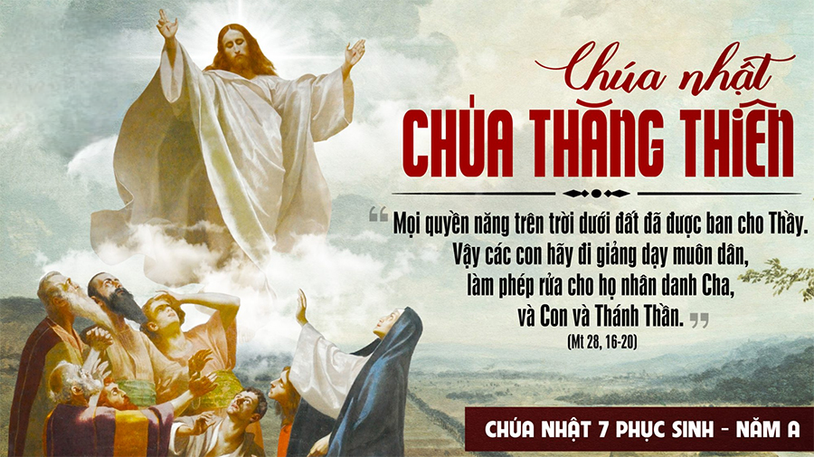 Chúa Giê-su thăng thiên !