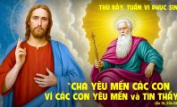 Thầy trở về cùng Chúa Cha !
