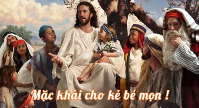 Mặc khải cho kẻ bé mọn !