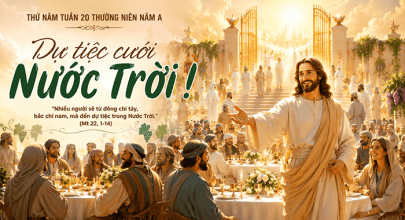 Dự tiệc cưới Nước Trời !