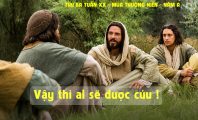 Vậy thì ai sẽ được cứu