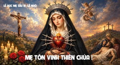 Mẹ tôn vinh Thiên Chúa !