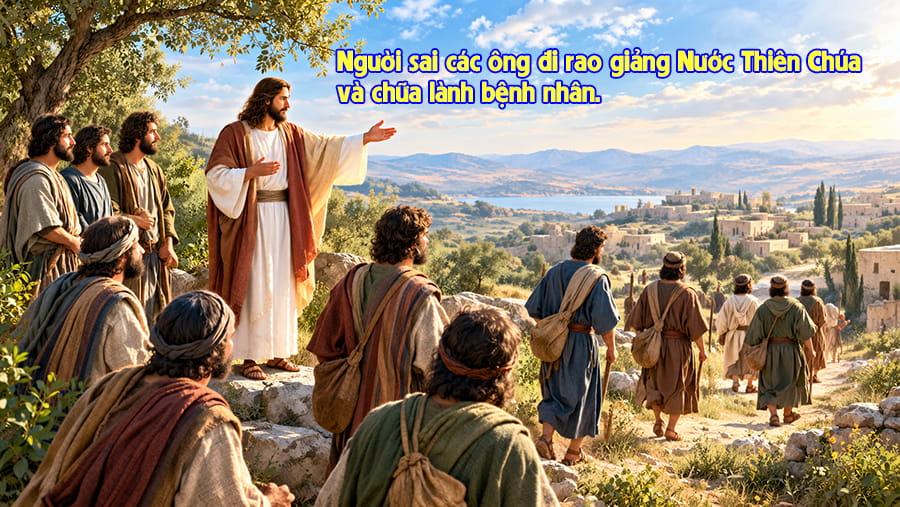 Xin Ngài cũng sai con đi !