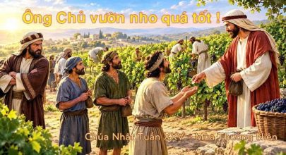 Ông Chủ vườn nho quá tốt !