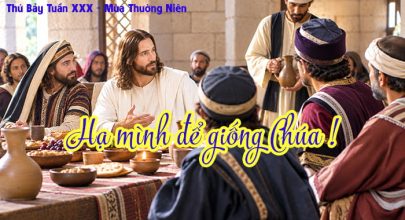 Hạ mình để giống Chúa