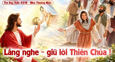 Lắng nghe - giữ lời Thiên Chúa