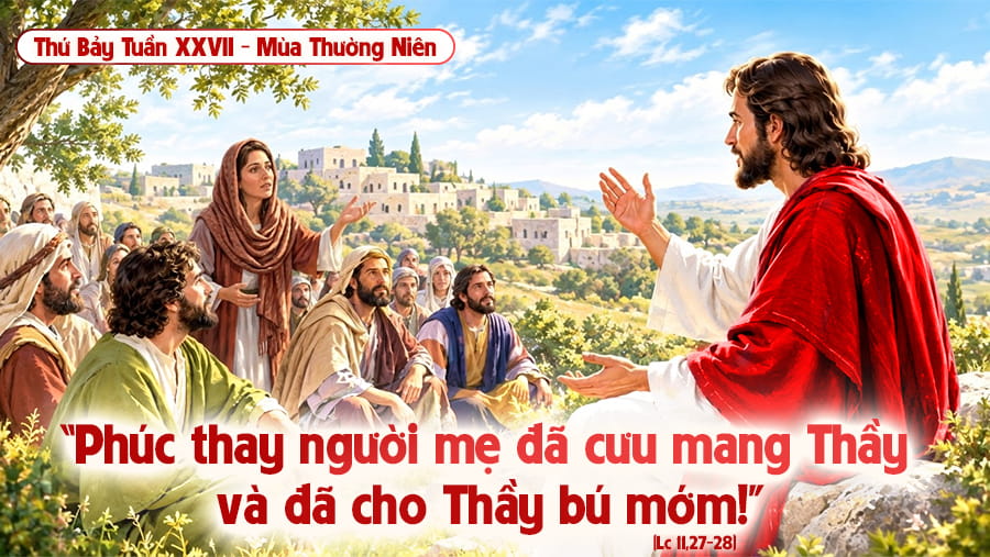 Lắng nghe - giữ lời Thiên Chúa !